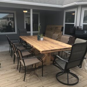 Cedar Patio Table